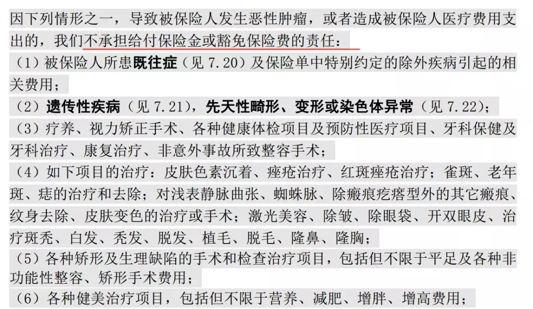 保險理賠 | 哪些情況醫(yī)療險不賠？