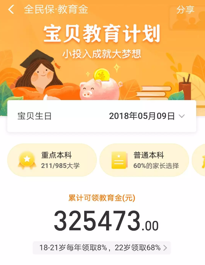 支付寶全民保教育金靠譜嗎？坑不坑看完才知道